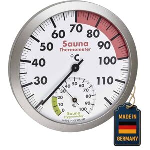 TFA Dostmann Analoges Sauna-Thermo-Hygrometer, hitzebeständige Materialien, Temperatur, Luftfeuchtigkeit TFA Dostmann Analoges Sauna-Thermo-Hygrometer, hitzebeständige Materialien, Temperatur, Luftfeuchtigkeit