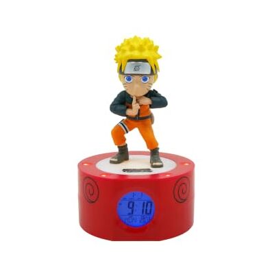 TEKNOFUN Naruto Shippuden Wecker Beleuchteter Retro-Bildschirm Digitale Anzeige Programmierbarer Alarm LED-Licht 3xAAA Nicht enthalten Für Kinder, Sammler TEKNOFUN Naruto Shippuden Wecker Beleuchteter Retro-Bildschirm Digitale Anzeige Programmierbarer Alarm LED-Licht 3xAAA Nicht enthalten Für Kinder, Sammler