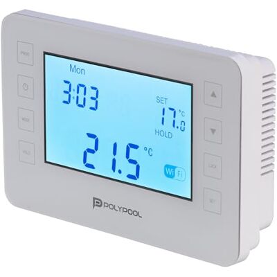 POLY POOL PP1471 Grauweiß Intelligentes Thermostat - Thermostat POLY POOL PP1471 Grauweiß Intelligentes Thermostat - Thermostat