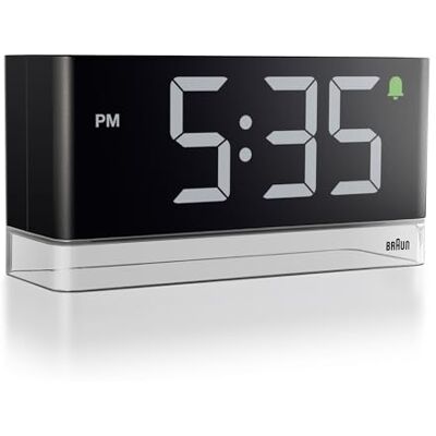 Braun BC27B Wecker Digital Digitaler Wecker mit Licht LED-Display Ansteigender Weckton Touch-Schlummer Helligkeitsautomatik 12/24h Tischuhr Wecker Laut für Tiefschläfer 18x9cm Braun BC27B Wecker Digital Digitaler Wecker mit Licht LED-Display Ansteigender Weckton Touch-Schlummer Helligkeitsautomatik 12/24h Tischuhr Wecker Laut für Tiefschläfer 18x9cm