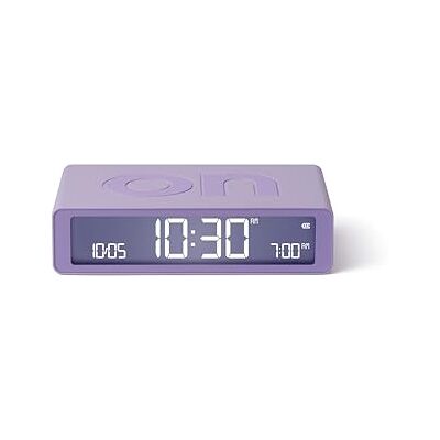 Lexon Flip Classic Morgenwecker, beleuchtet, wendbar mit Seiten on Off und Snooze-Funktion, mit LCD-Display und Touchscreen, wiederaufladbar über USB-C – Lila Lexon Flip Classic Morgenwecker, beleuchtet, wendbar mit Seiten on Off und Snooze-Funktion, mit LCD-Display und Touchscreen, wiederaufladbar über USB-C – Lila