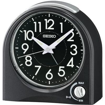 Seiko - Quarzwecker SEIKO - Schwarz - Analog-Wecker Seiko - Quarzwecker SEIKO - Schwarz - Analog-Wecker