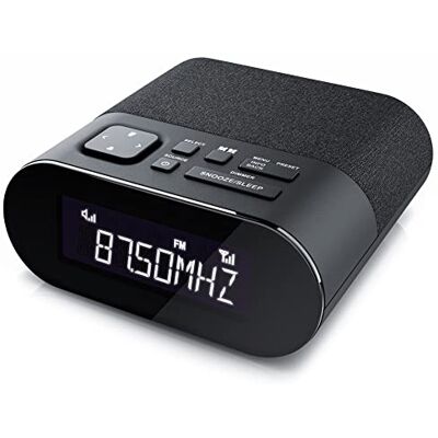 CSL-Computer CSL DAB+ Radiowecker DAB, UKW, Uhrenradio, Wecker mit Zwei einstellbaren Weckzeiten, Snooze-Funktion, Sleeptimer, dimmbares Display, schwarz CSL-Computer CSL DAB+ Radiowecker DAB, UKW, Uhrenradio, Wecker mit Zwei einstellbaren Weckzeiten, Snooze-Funktion, Sleeptimer, dimmbares Display, schwarz