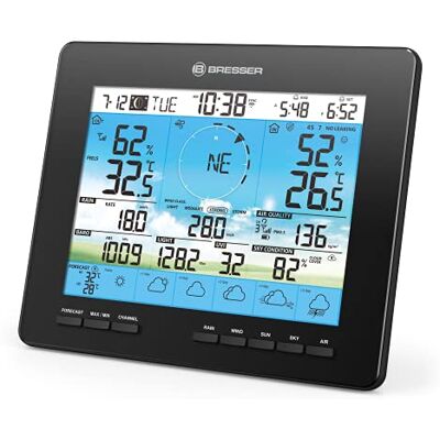 Bresser zusätzliche 7003210 6-Tage 4CAST Wetter-Center Farbdisplay mit Raumklimaindikator und integriertem Wecker mit Eiswarnfunktion Ersatz-Basisstation Bresser zusätzliche 7003210 6-Tage 4CAST Wetter-Center Farbdisplay mit Raumklimaindikator und integriertem Wecker mit Eiswarnfunktion Ersatz-Basisstation