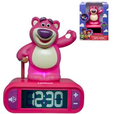 Lexibook , Toy Story, Nachtlicht-Wecker, RL800TS1LXB Klänge und Melodien, LCD-Display mit Hintergrundbeleuchtung, Leuchtend, Schlummerfunktion, Lila Lexibook , Toy Story, Nachtlicht-Wecker, RL800TS1LXB Klänge und Melodien, LCD-Display mit Hintergrundbeleuchtung, Leuchtend, Schlummerfunktion, Lila