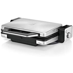 WMF Lono Kontaktgrill 2-in-1, Tischgrill, Plattengriller, Kontaktgrill abnehmbare Platten, spülmaschinenfeste Grillplatten, 2100 W WMF Lono Kontaktgrill 2-in-1, Tischgrill, Plattengriller, Kontaktgrill abnehmbare Platten, spülmaschinenfeste Grillplatten, 2100 W