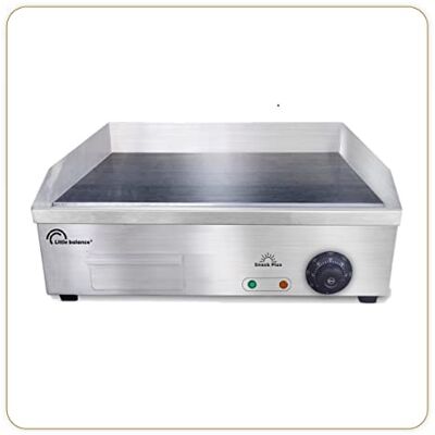Balance 8568 Snack Plus, elektrische Grillplatte für 6-8 Personen, Kochplatte aus antihaftbeschichtetem Stahl, 8 mm, 2900 W, Stahl Balance 8568 Snack Plus, elektrische Grillplatte für 6-8 Personen, Kochplatte aus antihaftbeschichtetem Stahl, 8 mm, 2900 W, Stahl