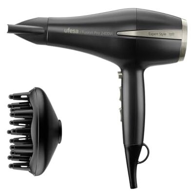 UFESA Fusion Pro Haartrockner - 2400 W, Schwarz - Haartrockner UFESA Fusion Pro Haartrockner - 2400 W, Schwarz - Haartrockner