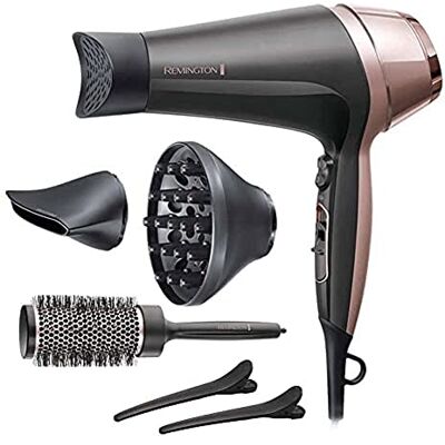 Remington D5707 - Haartrockner - 2200W - Ionisch, Keramikgitter, Koncentratoren Remington D5707 - Haartrockner - 2200W - Ionisch, Keramikgitter, Koncentratoren