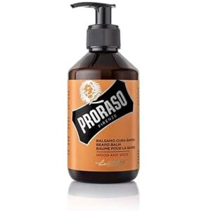 Proraso Beard Balm, Wood and Spice, 300 ml, duftende Bartpflege erweicht und schützt den Bart, Bart Balsam beruhigt Irritationen, Made in Italy Proraso Beard Balm, Wood and Spice, 300 ml, duftende Bartpflege erweicht und schützt den Bart, Bart Balsam beruhigt Irritationen, Made in Italy