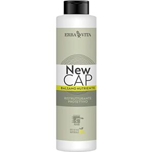 Erba Vita Newcap Balsam Nährende kosmetische Produkt formuliert, um das Haar tief zu entwirren und zu nähren 250 ml Erba Vita Newcap Balsam Nährende kosmetische Produkt formuliert, um das Haar tief zu entwirren und zu nähren 250 ml