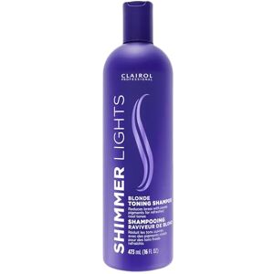 CLAIROL PROFESSIONAL Clairol Shimmer Lights Blonde and Silver Shampoo für Unisex, 16 oz Shampoo CLAIROL PROFESSIONAL Clairol Shimmer Lights Blonde and Silver Shampoo für Unisex, 16 oz Shampoo