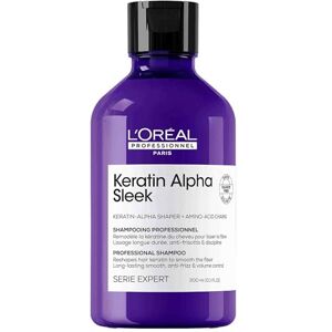 L'Oréal Professionnel Paris L'Oréal Professionnel Keratin Alpha Sleek Shampoo für langanhaltende Geschmeidigkeit, Frizz- und Volumen-Kontrolle, mehr Feuchtigkeit und Glanz, 300ml L'Oréal Professionnel Paris L'Oréal Professionnel Keratin Alpha Sleek Shampoo für langanhaltende Geschmeidigkeit, Frizz- und Volumen-Kontrolle, mehr Feuchtigkeit und Glanz, 300ml