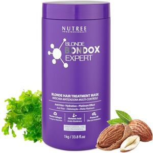 Amazonliss Haar-Blonde Profi Lila-Wärmemaske Shea-, Mandel- und Olivenöl -repariert die Elastizität und Flexibilität der Haare, macht sie weich, spendet Feuchtigkeit und fügt Glanz hinzu, 1 kg Amazonliss Haar-Blonde Profi Lila-Wärmemaske Shea-, Mandel- und Olivenöl -repariert die Elastizität und Flexibilität der Haare, macht sie weich, spendet Feuchtigkeit und fügt Glanz hinzu, 1 kg