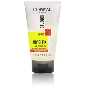 L'Oreal Paris Haargel Invisi Fix Gel Mineral Mega stark halt 8 150 Ml L'Oreal Paris Haargel Invisi Fix Gel Mineral Mega stark halt 8 150 Ml