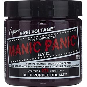 Manic Panic Classic Semi-Permanent Hair Dye 118 ml (Deep Purple Dream) Manic Panic Classic Semi-Permanent Hair Dye 118 ml (Deep Purple Dream)