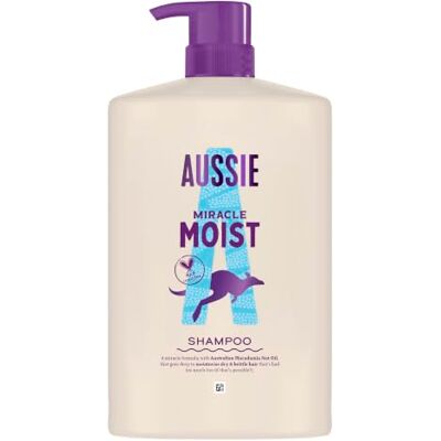 Aussie Miracle Moist Shampoo 1000ml für Brüchigem und Trockenem Haar Aussie Miracle Moist Shampoo 1000ml für Brüchigem und Trockenem Haar