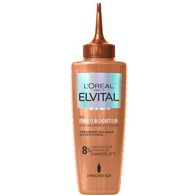 L'Oreal Paris L'Oréal Paris Fiber Booster Anti-Haarverlust-Kopfhaut-Serum, Gegen Haarausfall, mit Aminexil, Für dichteres Haar, Generiert neue Haarfasern, Weniger Haarbruch, Gegen Haarverlust, Elvital, 102 ml L'Oreal Paris L'Oréal Paris Fiber Booster Anti-Haarverlust-Kopfhaut-Serum, Gegen Haarausfall, mit Aminexil, Für dichteres Haar, Generiert neue Haarfasern, Weniger Haarbruch, Gegen Haarverlust, Elvital, 102 ml