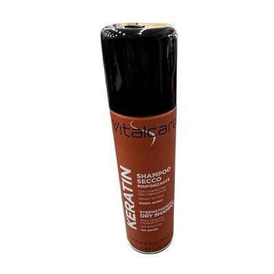 Vitalcare Trockenshampoo Keratin 150 ml, reinigt und stärkt das Haar, ohne Wasser, frischer Duft Vitalcare Trockenshampoo Keratin 150 ml, reinigt und stärkt das Haar, ohne Wasser, frischer Duft