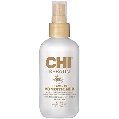 CHI Keratin Leave-in Conditioner, hydratisierender zur der Weichheit & Vermeidung von bruch, für den täglichen Gebrauch, sulfatfrei, 170 ml CHI Keratin Leave-in Conditioner, hydratisierender zur der Weichheit & Vermeidung von bruch, für den täglichen Gebrauch, sulfatfrei, 170 ml