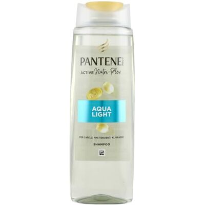 Pantene Pro-V Shampoo Aqualight, 250 ml, für feines Haar, fettanfällig, reinigt sanft und schützt die Bindungen des Haares, ohne Silikone, Mineralöl und Farbstoffe Pantene Pro-V Shampoo Aqualight, 250 ml, für feines Haar, fettanfällig, reinigt sanft und schützt die Bindungen des Haares, ohne Silikone, Mineralöl und Farbstoffe
