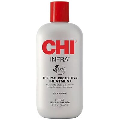 CHI Infra Thermal Protective Treatment, Haarserum zum Schutz der Farbe & für überlegenen Glanz & Weichheit, feuchtigkeitsspendende, sulfatfrei, 340 ml CHI Infra Thermal Protective Treatment, Haarserum zum Schutz der Farbe & für überlegenen Glanz & Weichheit, feuchtigkeitsspendende, sulfatfrei, 340 ml