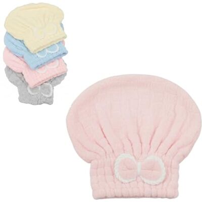Stock Líder Haartrockner-Handtuch, Mikrofaser-Handtuch, schnelltrocknend, Haare, Ultra-saugfähig, antibakteriell, leicht, kompakt, Turban, Damen, Herren, Reisen, Fitnessstudio (Rosa) Stock Líder Haartrockner-Handtuch, Mikrofaser-Handtuch, schnelltrocknend, Haare, Ultra-saugfähig, antibakteriell, leicht, kompakt, Turban, Damen, Herren, Reisen, Fitnessstudio (Rosa)