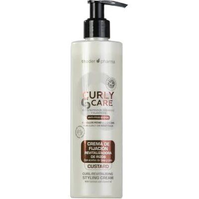 Thader Th Pharma Nicht ausspülbare Locken-Revitalisierungscreme Custard Curly Care für lockiges Haar, 300 ml Thader Th Pharma Nicht ausspülbare Locken-Revitalisierungscreme Custard Curly Care für lockiges Haar, 300 ml