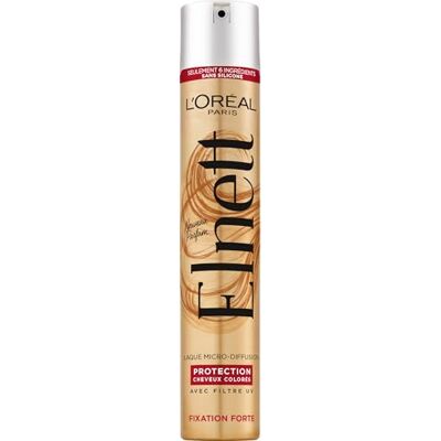 L'Oréal Paris Elnett Laque Micro-Diffusion Fixation Forte Schutz Haare 400 ml L'Oréal Paris Elnett Laque Micro-Diffusion Fixation Forte Schutz Haare 400 ml