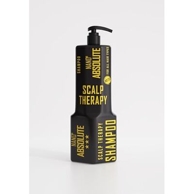 NANO ABSOLUTE Scalp Therapy Shampoo 1L – Kopfhaut Shampoo gegen Schuppen, Juckreiz & fettige Kopfhaut – beruhigt, reinigt & stärkt die Kopfhaut – Anti-Dandruff, Anti-Itch & Anti-Oil – für alle Haartyp NANO ABSOLUTE Scalp Therapy Shampoo 1L – Kopfhaut Shampoo gegen Schuppen, Juckreiz & fettige Kopfhaut – beruhigt, reinigt & stärkt die Kopfhaut – Anti-Dandruff, Anti-Itch & Anti-Oil – für alle Haartyp