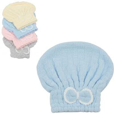 Stock Líder Haartrockner-Handtuch, Mikrofaser-Handtuch, schnelltrocknend, Haare, Ultra-saugfähig, antibakteriell, leicht, kompakt, Turban, Damen, Herren, Reisen, Fitnessstudio (blau) Stock Líder Haartrockner-Handtuch, Mikrofaser-Handtuch, schnelltrocknend, Haare, Ultra-saugfähig, antibakteriell, leicht, kompakt, Turban, Damen, Herren, Reisen, Fitnessstudio (blau)