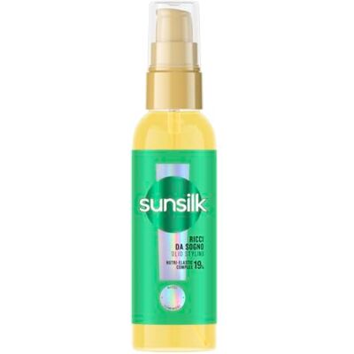 Alberto Sunsilk Traumlocken Styling-Öl für lockiges Haar, für Locken ohne Frizz-Effekt, ultra-leichte Textur, mit Macadamia-Öl, Kollagen und Biotin, 75 ml Alberto Sunsilk Traumlocken Styling-Öl für lockiges Haar, für Locken ohne Frizz-Effekt, ultra-leichte Textur, mit Macadamia-Öl, Kollagen und Biotin, 75 ml
