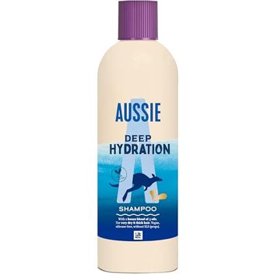 Aussie Feuchtigkeitsspendendes Shampoo, ohne Silikone, vegan, 300 ml Aussie Feuchtigkeitsspendendes Shampoo, ohne Silikone, vegan, 300 ml