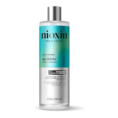 NIOXIN AGE DEFENSE Shampoo für stumpfes oder weißes Haar Niacinamide-SH475 Entgiftungsmittel für Kopfhaut NIOXIN AGE DEFENSE Shampoo für stumpfes oder weißes Haar Niacinamide-SH475 Entgiftungsmittel für Kopfhaut