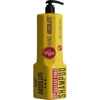 NANO ABSOLUTE No Added Salt Shampoo 1L mit Pumpe – Salzfrei, sulfatfrei & sanfte Reinigung – Anti Haarbruch & Anti Frizz – stärkt trockenes, strapaziertes & coloriertes Haar – für Männer & Frauen NANO ABSOLUTE No Added Salt Shampoo 1L mit Pumpe – Salzfrei, sulfatfrei & sanfte Reinigung – Anti Haarbruch & Anti Frizz – stärkt trockenes, strapaziertes & coloriertes Haar – für Männer & Frauen