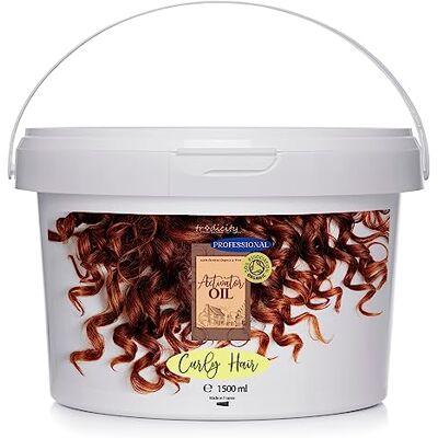 tradicity ORGANIC FARM Lockenaktivator Haaröl Anti-Frizz & Ultra-Feuchtigkeit Locken Definierer & Glättung 1500 ml, 1.5 L tradicity ORGANIC FARM Lockenaktivator Haaröl Anti-Frizz & Ultra-Feuchtigkeit Locken Definierer & Glättung 1500 ml, 1.5 L
