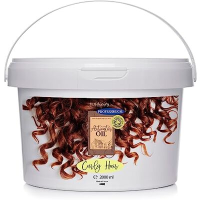 tradicity ORGANIC FARM CURL ACTIVATOR Locken Haar Öl Intensive Feuchtigkeit & Glanz Perfekte Locken-und Wellendefinition Schutz & Reparatur 100% Natürliche Inhaltsstoffe 2000 ml tradicity ORGANIC FARM CURL ACTIVATOR Locken Haar Öl Intensive Feuchtigkeit & Glanz Perfekte Locken-und Wellendefinition Schutz & Reparatur 100% Natürliche Inhaltsstoffe 2000 ml