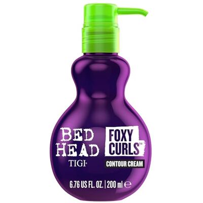 TIGI Bed Head by Foxy Curls Contour Cream, 200 ml Anti-Frizz-Lockencreme für definierte Wellen & Locken mit leichter Feuchtigkeitspflege TIGI Bed Head by Foxy Curls Contour Cream, 200 ml Anti-Frizz-Lockencreme für definierte Wellen & Locken mit leichter Feuchtigkeitspflege