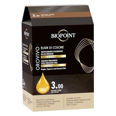 BIOPOINT Orovivo Haarfärbe-Set aus Öl ohne Ammoniak, nährend und aufhellend, verleiht eine intensive und glänzende Farbe, 142 ml BIOPOINT Orovivo Haarfärbe-Set aus Öl ohne Ammoniak, nährend und aufhellend, verleiht eine intensive und glänzende Farbe, 142 ml