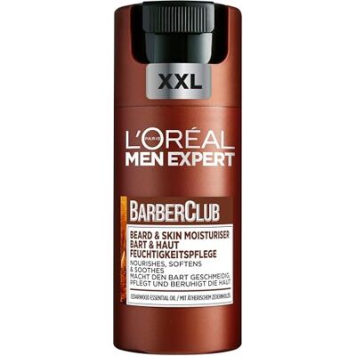 L'Oreal Men Expert L'Oréal Men Expert XXL Gesichtscreme für Männer & Bartpflege, 100 ml Lindert Juckreiz, pflegt den Bart, ohne Silikone, zieht sofort ein, ideal für jeden Tag, Barber Club Feuchtigkeitspflege L'Oreal Men Expert L'Oréal Men Expert XXL Gesichtscreme für Männer & Bartpflege, 100 ml Lindert Juckreiz, pflegt den Bart, ohne Silikone, zieht sofort ein, ideal für jeden Tag, Barber Club Feuchtigkeitspflege