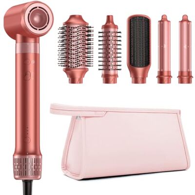 HITTIONA 6-in-1 Airstyler & Hairstyler mit Auto-Wrap für Locken und Glätten HITTIONA 6-in-1 Airstyler & Hairstyler mit Auto-Wrap für Locken und Glätten