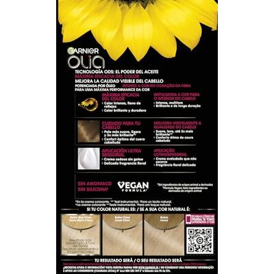Garnier Olia Extra Hell Blonde - Haarfarbe - Unisex Garnier Olia Extra Hell Blonde - Haarfarbe - Unisex