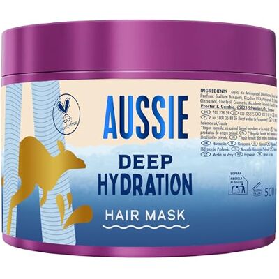 Aussie Deep Moisture Maske, 500 ml Aussie Deep Moisture Maske, 500 ml