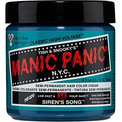 Manic Panic Siren'S Song Classic Creme Vegan Cruelty Free Semi-Permanent Hair Colour 118ml Manic Panic Siren'S Song Classic Creme Vegan Cruelty Free Semi-Permanent Hair Colour 118ml
