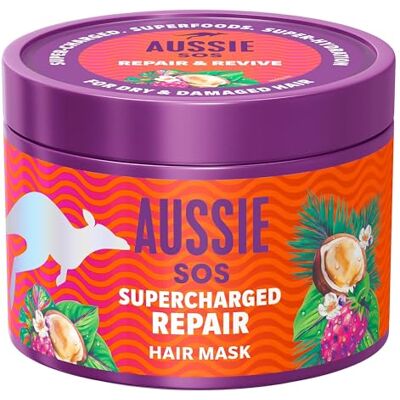 Aussie SOS Supercharged Repair Haarmaske 500ml Aussie SOS Supercharged Repair Haarmaske 500ml
