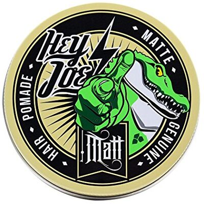 HEY JOE ! Genuine Haar Pomade Herren Matt 100 ml Haarpomade Männer mit Mattem Finish und Starkem Halt Professionelle Haarstyling Produkte HEY JOE ! Genuine Haar Pomade Herren Matt 100 ml Haarpomade Männer mit Mattem Finish und Starkem Halt Professionelle Haarstyling Produkte