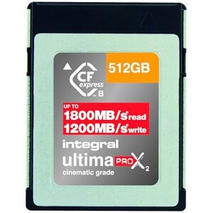 Integral UltimaPro X2 - 256GB CFexpress Speicherkarte - Profi-Performance Integral UltimaPro X2 - 256GB CFexpress Speicherkarte - Profi-Performance
