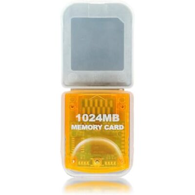 Nintendo WICAREYO 1024MB Speicherkarte Memory Card Kompatibel für Wii / NGC Konsolen Nintendo WICAREYO 1024MB Speicherkarte Memory Card Kompatibel für Wii / NGC Konsolen