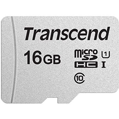 Transcend 16GB microSD-Karte (USD300S), 95 MB/s, UHS-I U1 C10 mit Adapter microSDHC-Speicherkarte für Smartphones, Tablets und Digitalkameras Transcend 16GB microSD-Karte (USD300S), 95 MB/s, UHS-I U1 C10 mit Adapter microSDHC-Speicherkarte für Smartphones, Tablets und Digitalkameras