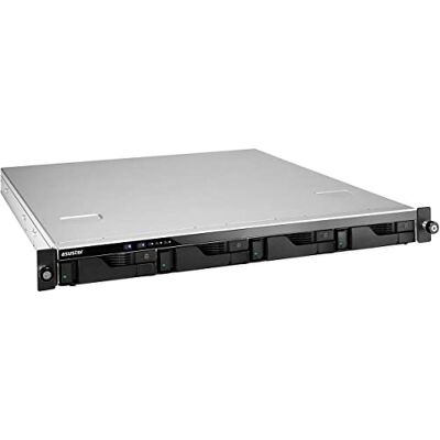 Asustor Lockerstor 4 AS6504RS 4 Bay NAS 1U Rack Netzwerkspeicher Gehäuse, Quad Core 2.1GHz CPU, 8GB RAM DDR4 mit AS-Rail Schienensatz Asustor Lockerstor 4 AS6504RS 4 Bay NAS 1U Rack Netzwerkspeicher Gehäuse, Quad Core 2.1GHz CPU, 8GB RAM DDR4 mit AS-Rail Schienensatz